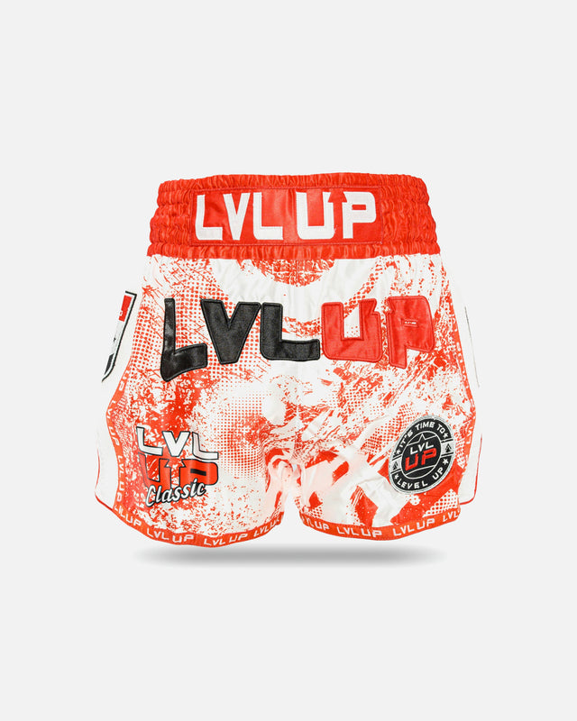 Pantalones de Muay Thai LVL UP Stadium – Rojo