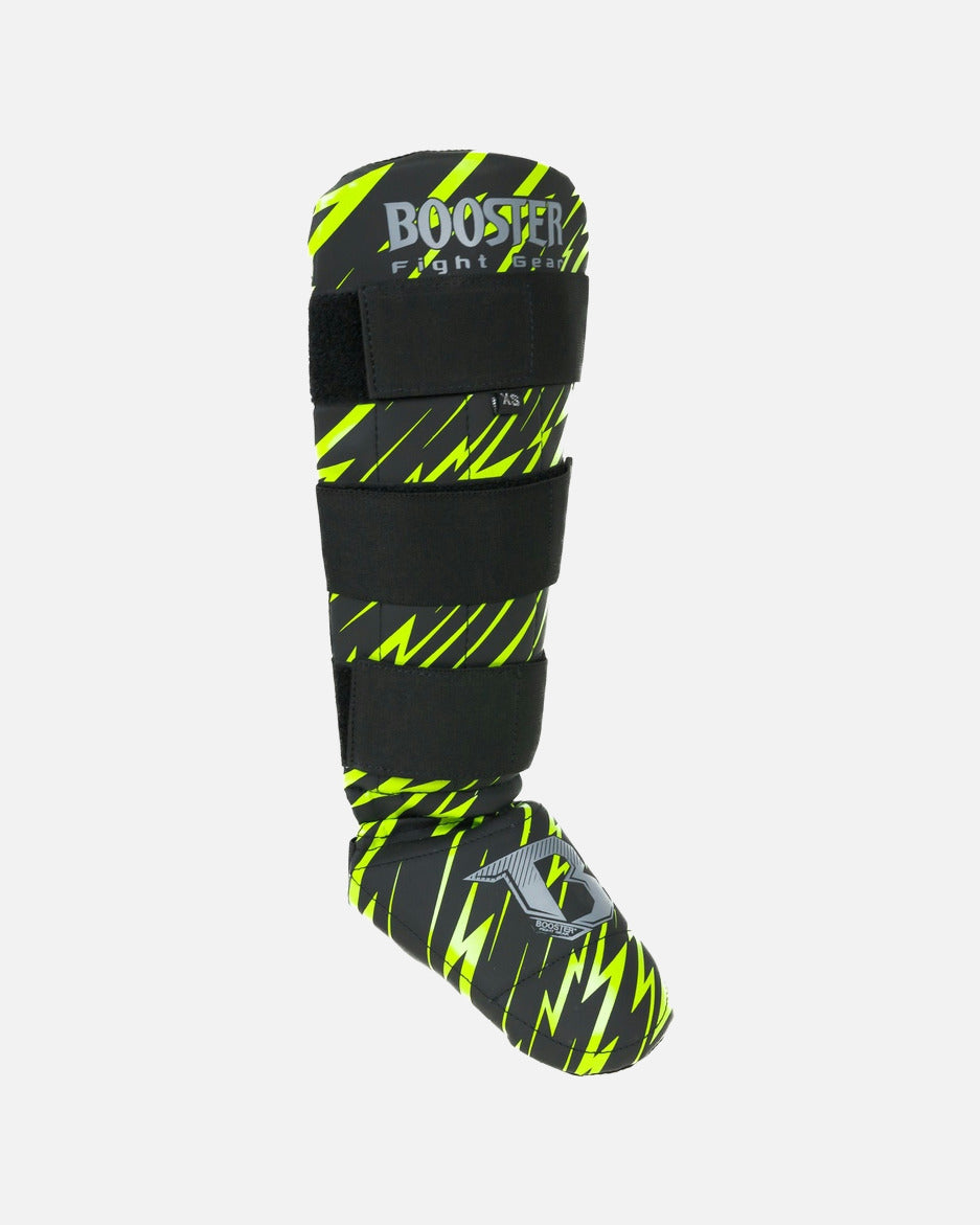 Espinilleras Booster Combat Series 5 Niños – Negro