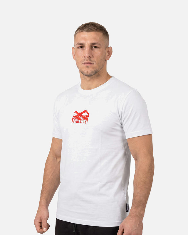 Phantom Athletics T-shirt Team – Bianco/Rosso