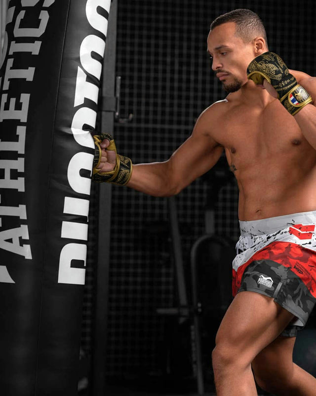Phantom Athletics MMA Handschoenen Sparring Muay Thai - Zwart/Goud