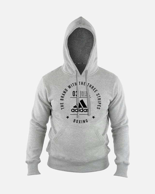 Adidas Hoodie Community Boxing – Gris/Noir