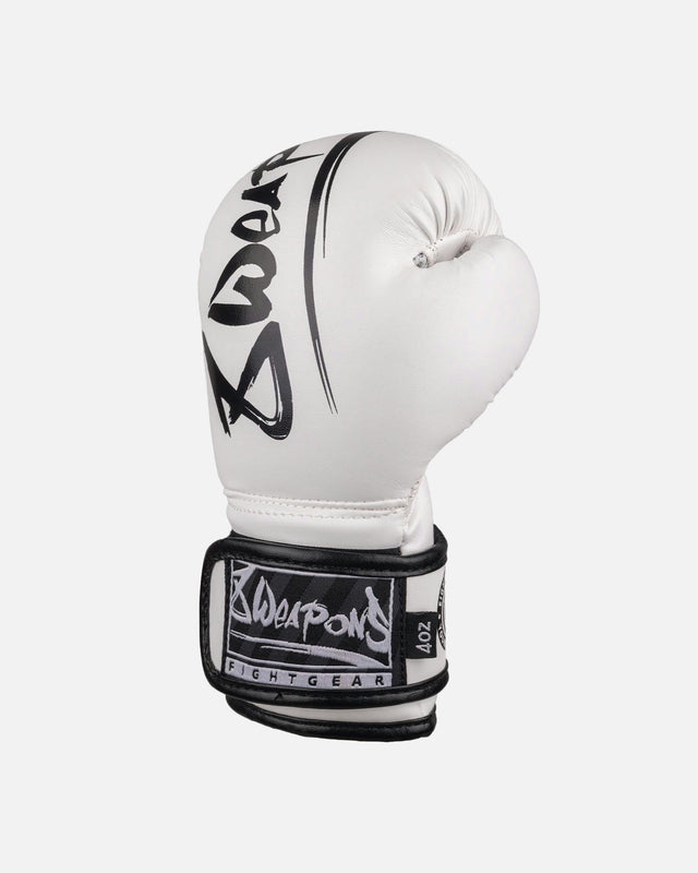 Guantoni da boxe 8 WEAPONS Unlimited 2.0 – Bianco/Nero