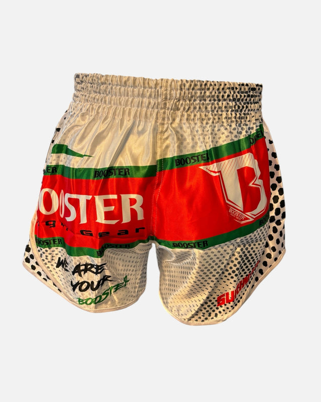 Booster Muay Thai Shorts Suriname – White