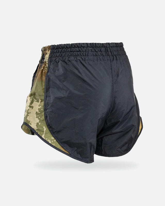 Shorts de Muay Thai Booster Retro Hybrid – Vert