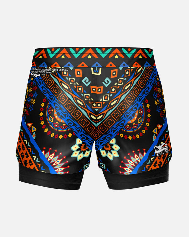 Shorts de MMA Phantom Athletics Fusion 2in1 – Multicolore