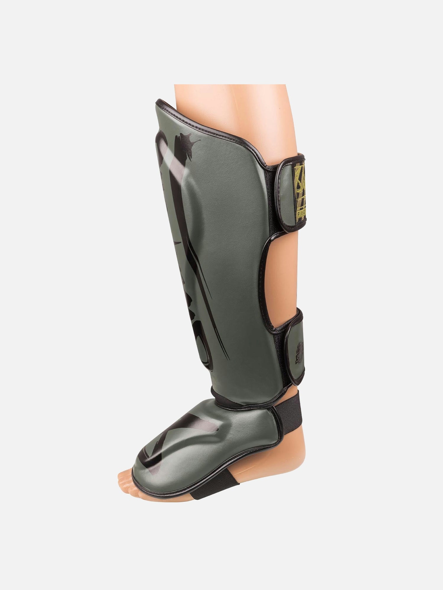 8 WEAPONS Schienbeinschoner Unlimited 2.0 – Olive/Schwarz