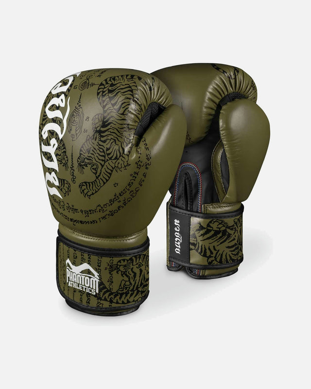 Phantom Athletics Bokshandschoenen Muay Thai - Legergroen