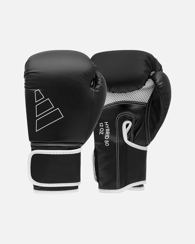 Gants de boxe Adidas Hybrid 80 – Noir/Blanc