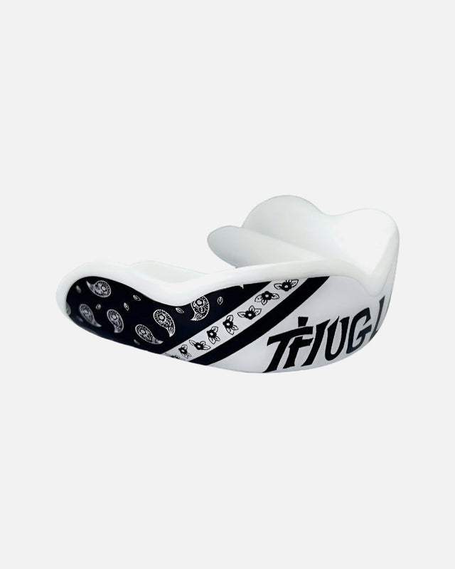 Damage Control Mouthguard Extreme Impact Series Thug Life – Black/White