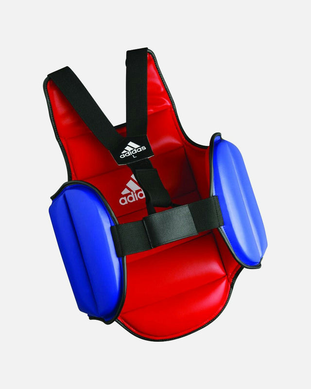 Adidas Brustschutz Reversible – Rot/Blau