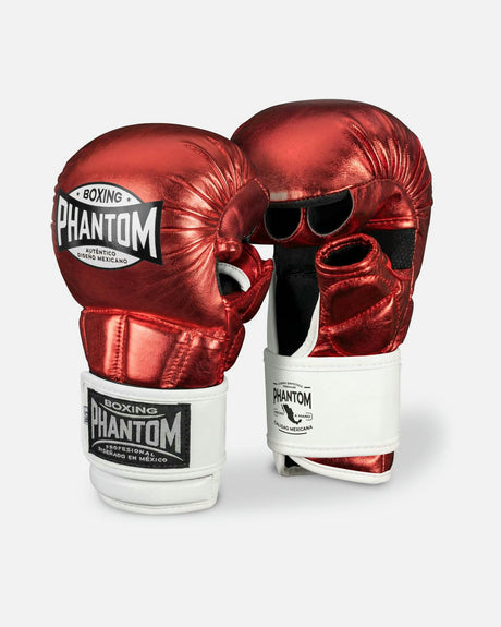 MMA rukavice Phantom Athletics Mexico – Červené/Bílé