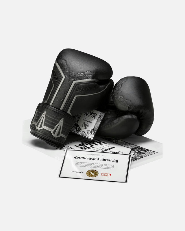 Hayabusa x Marvel Boxhandschuhe Black Panther – Schwarz