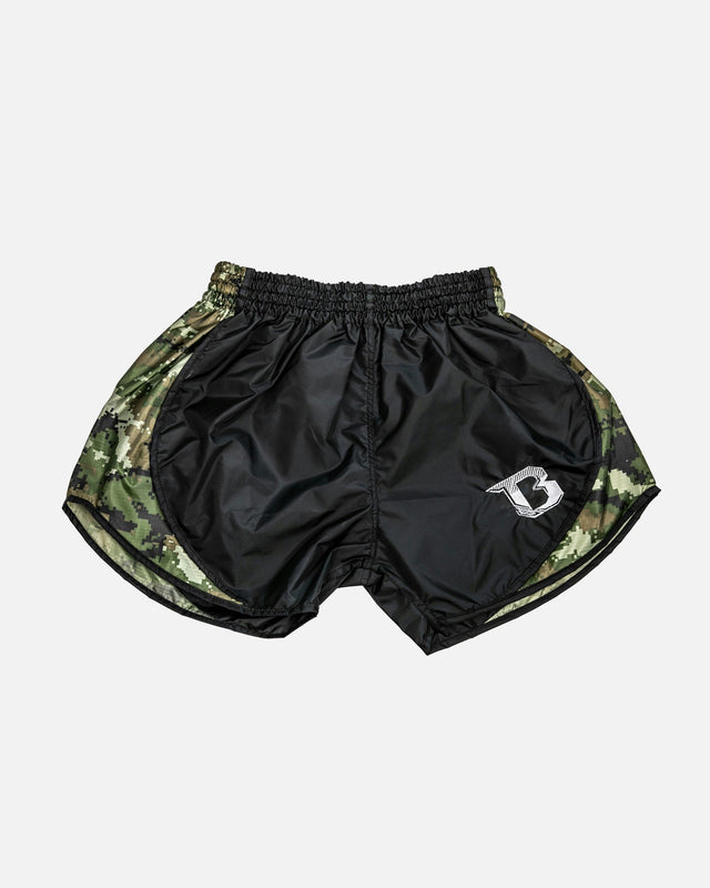 Shorts de Muay Thai Booster Retro Hybrid – Vert