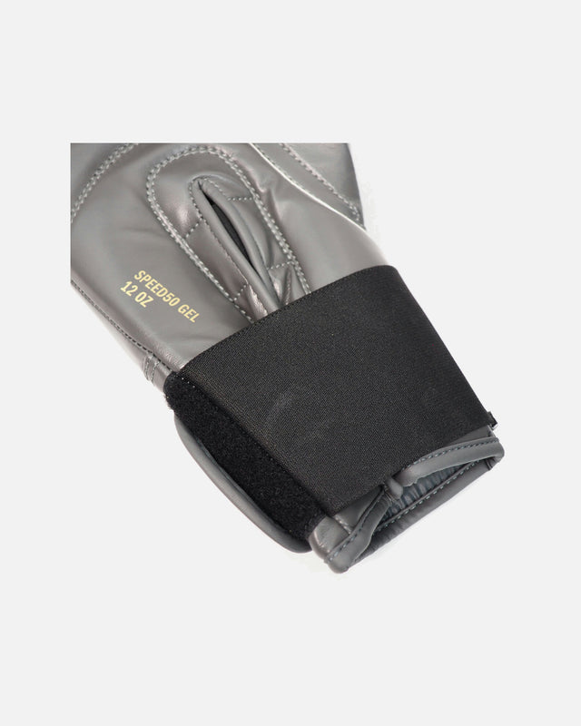 Gants de boxe Adidas Speed 50 – Anthracite/Or