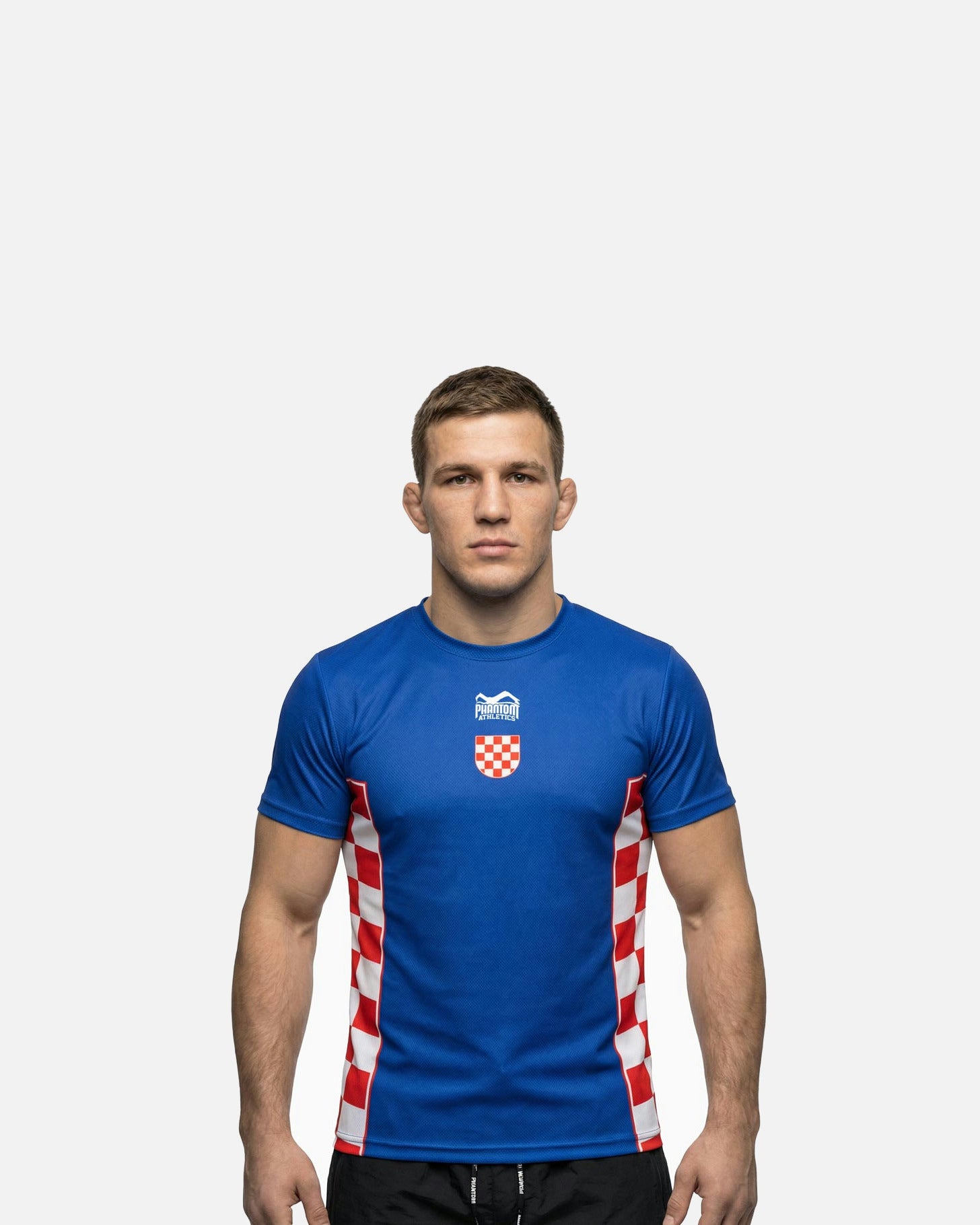 Phantom Athletics T-Shirt EVO+ Team Croatia – Blue