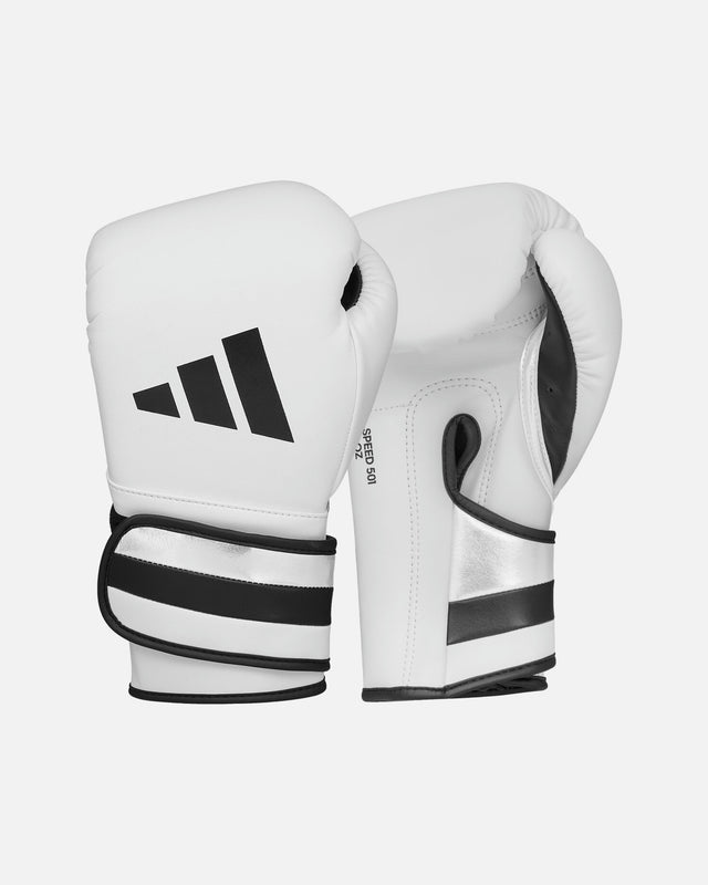 Gants de boxe Adidas Speed 501 – Blanc/Noir