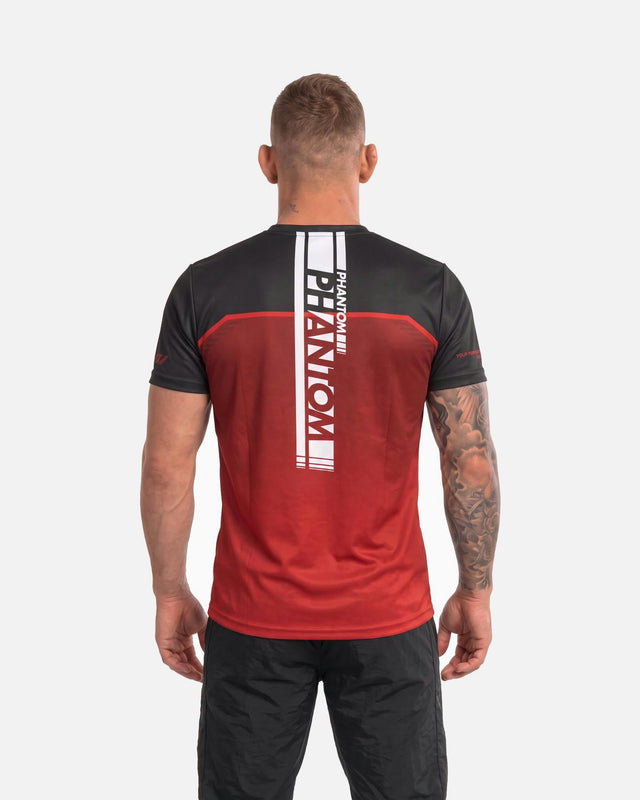 T-shirt d'entraînement Phantom Athletics EVO Apex – Rouge