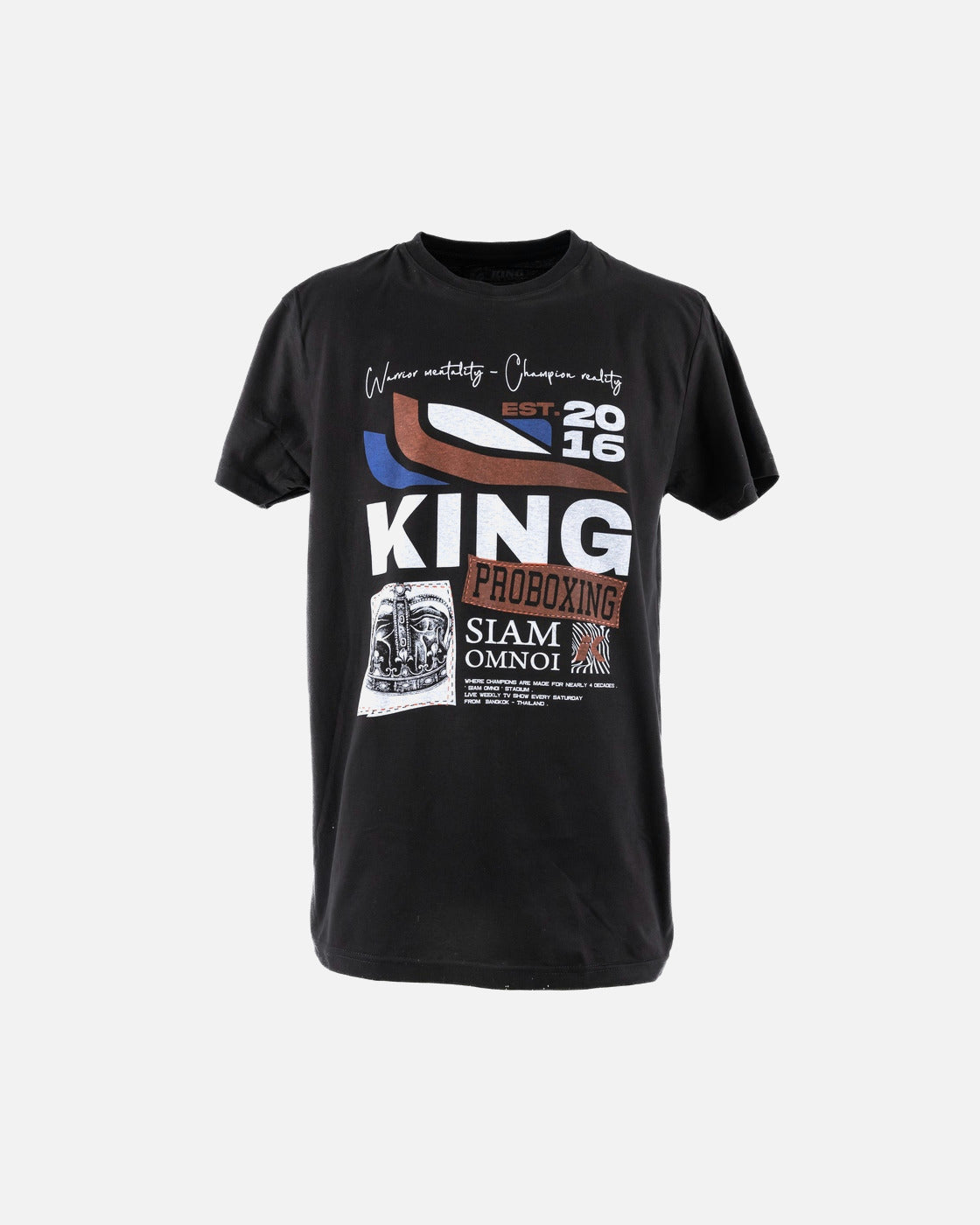 King Pro Boxing T-shirt Omnoi – Noir