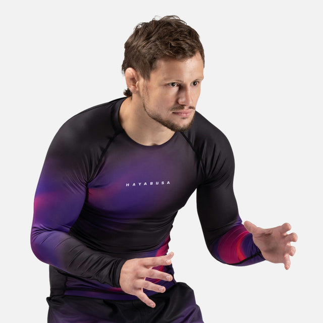 Rashguard Hayabusa Apex Nova Manches Longues – Violet Ultraviolet