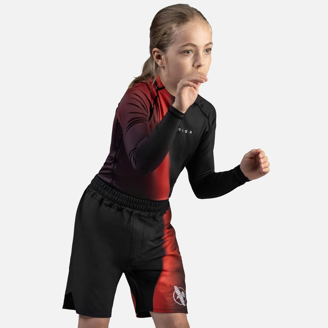 Hayabusa MMA Shorts Apex Nova Kids - Red