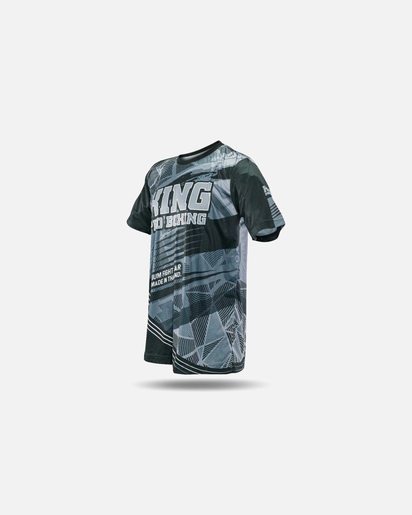 King Pro Boxing T-Shirt Flag Tee – Black