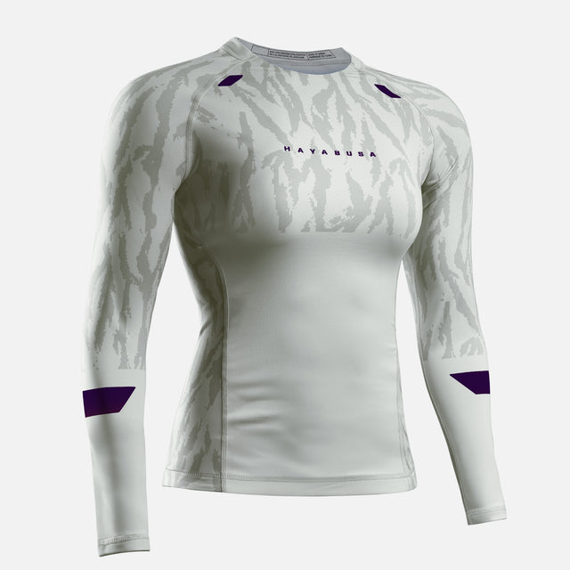 Rashguard Hayabusa Apex Vantage Manga Larga Mujer - Beige