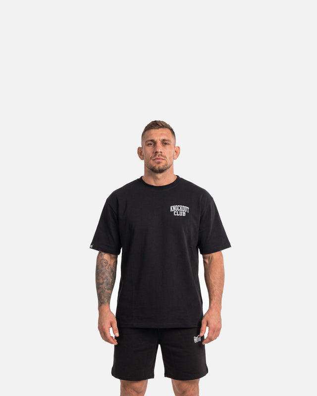 Phantom Athletics T-Shirt Knockout Club Oversize Heavy – Schwarz