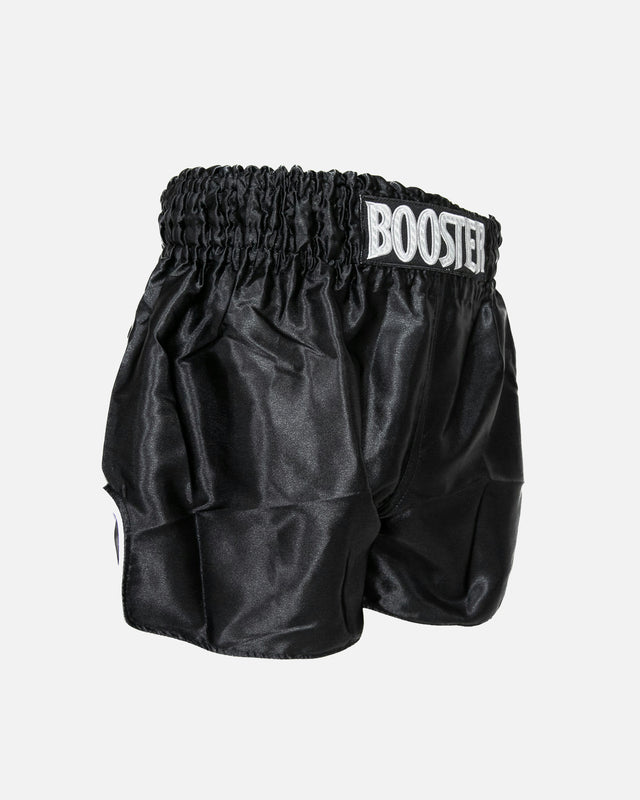 Booster Muay Thai Shorts Plain V2 – Black