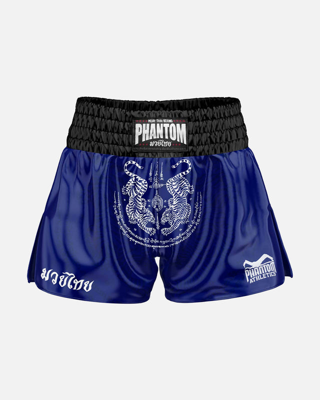 Pantaloncini Muay Thai Phantom Athletics Sak Yant – Nero/Oro