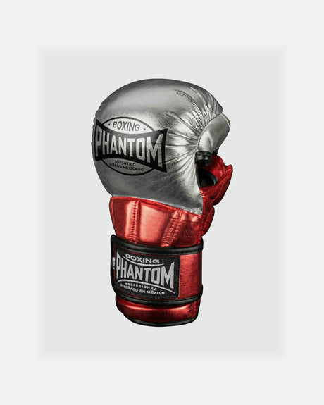 Guanti MMA Phantom Athletics Mexico – Argento/Rosso