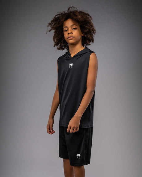 Venum Hoodie Elite Mouwloos Børn - Sort
