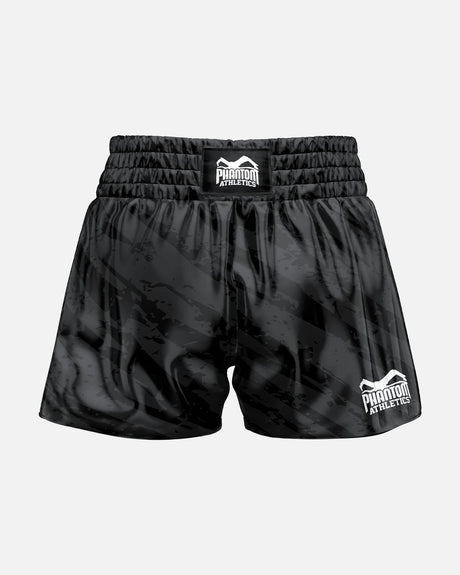 Shorts de Muay Thai Phantom Athletics Tiger Camo – Gris