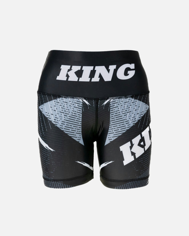 King Pro Boxing Kompressionsshorts Shadow 1 für Damen – Schwarz