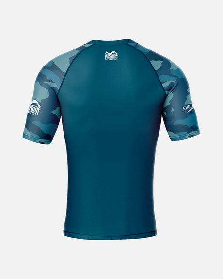 Phantom Athletics Rashguard Warfare – Marineblau Camo