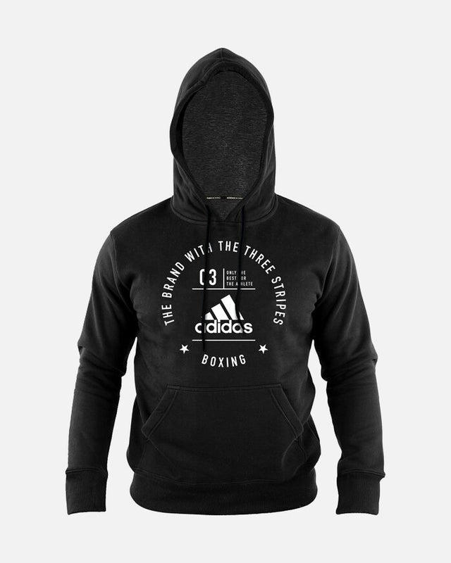 Adidas Hoodie Community Boxing – Noir/Blanc