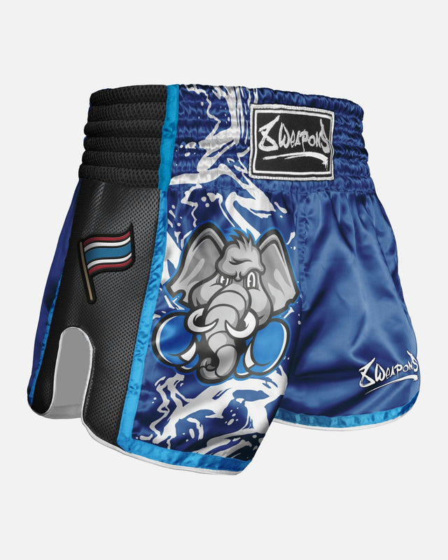 Pantaloncini Muay Thai 8 WEAPONS Jipe – Blu
