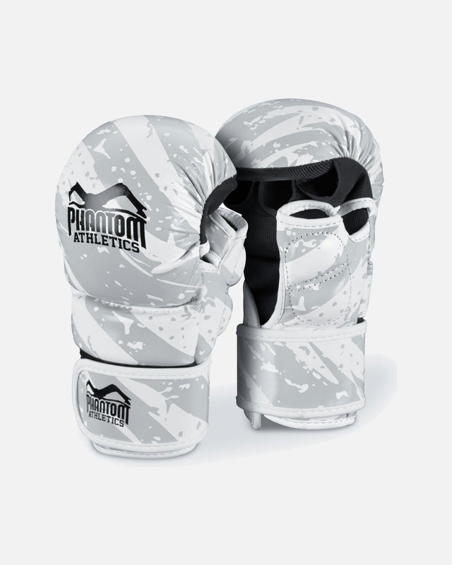 Guantes de MMA Phantom Athletics Camo Tiger – Blanco