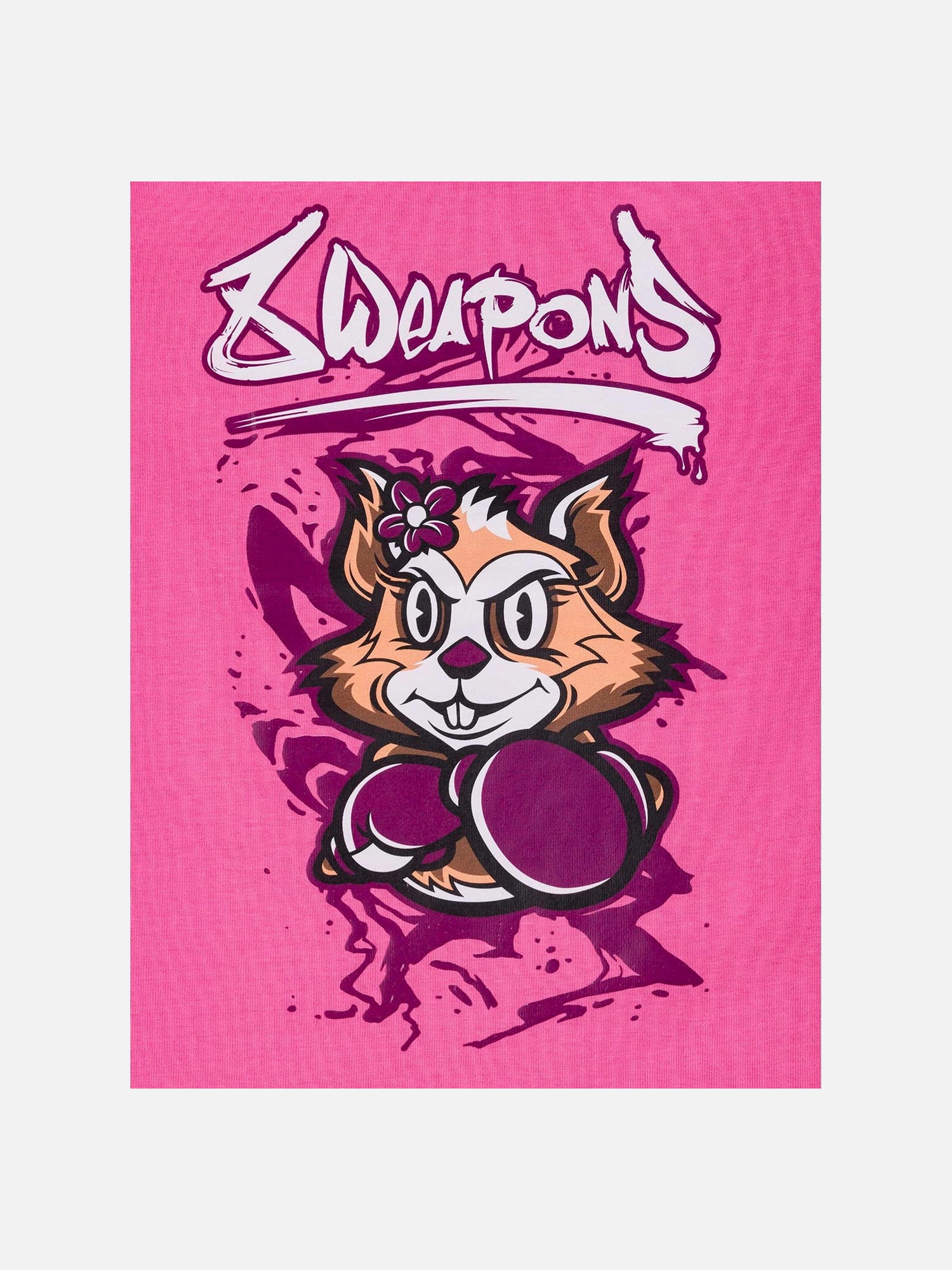 Camiseta 8 WEAPONS Niños - Rosa