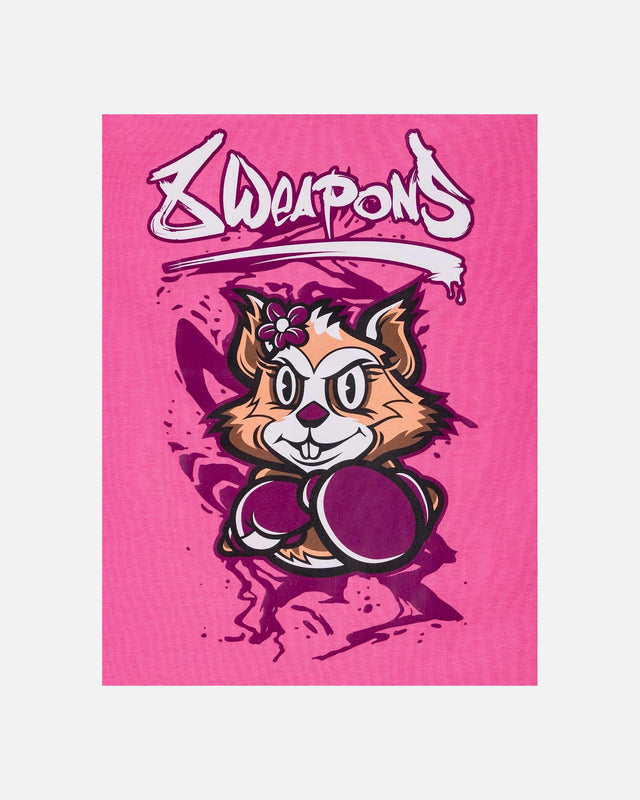 Camiseta 8 WEAPONS Niños - Rosa