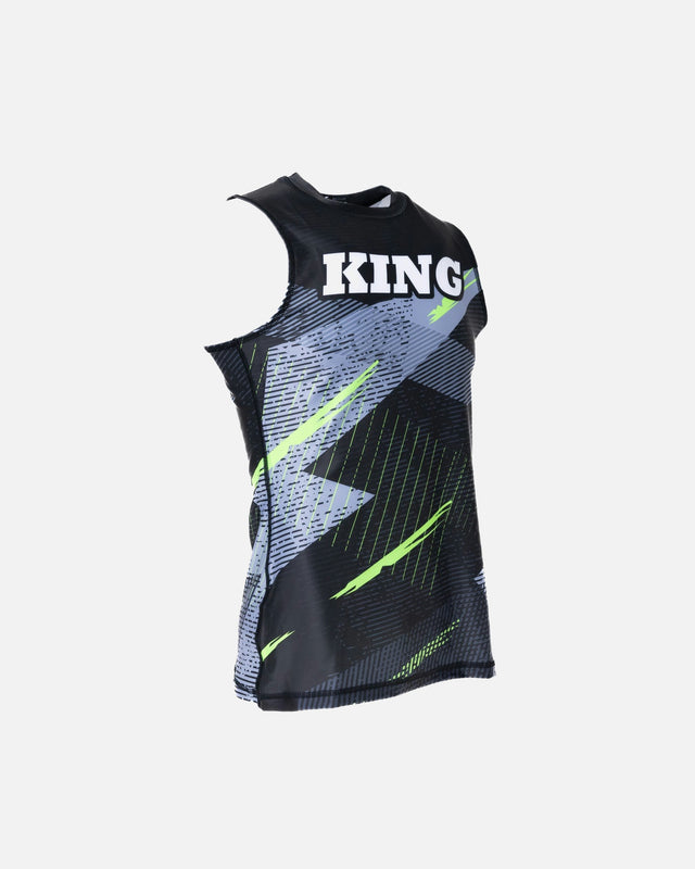 Rashguard King Pro Boxing Shadow 2 para mujer – Negro