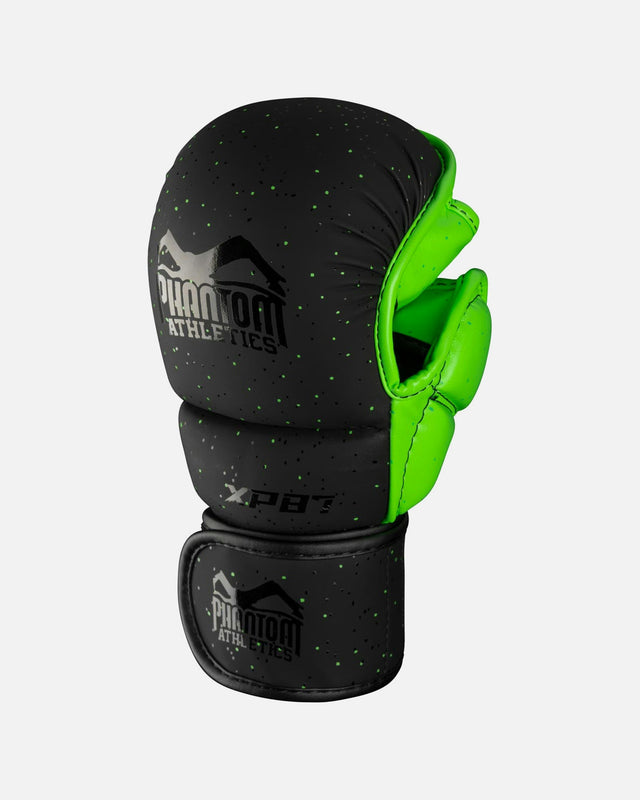 Phantom Athletics MMA Gloves Galaxy – Black/Neon Green