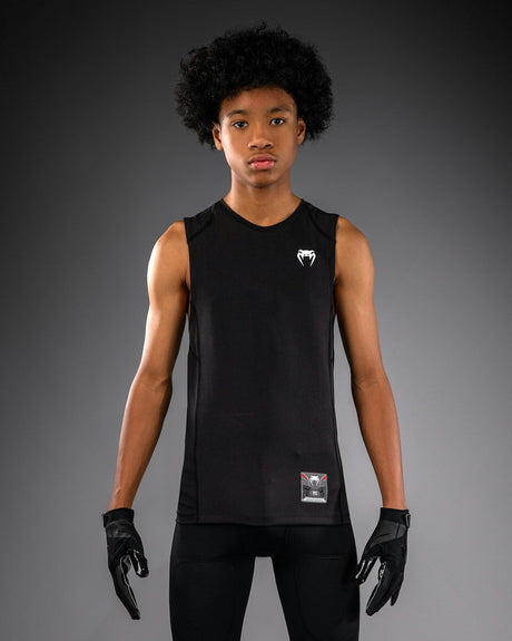 Venum Tank Top Elite Kompression Børn - Sort