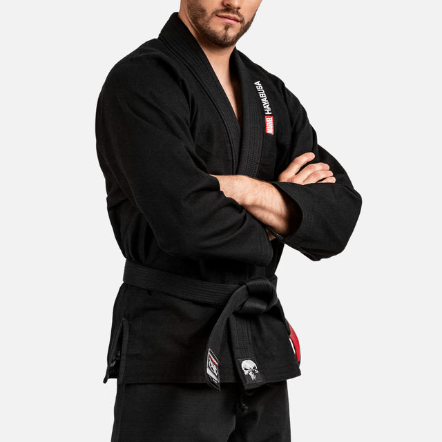 BJJ kimono Marvel The Punisher – Černé