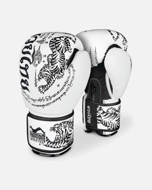 Gants de boxe Phantom Athletics Muay Thai Frost – Blanc