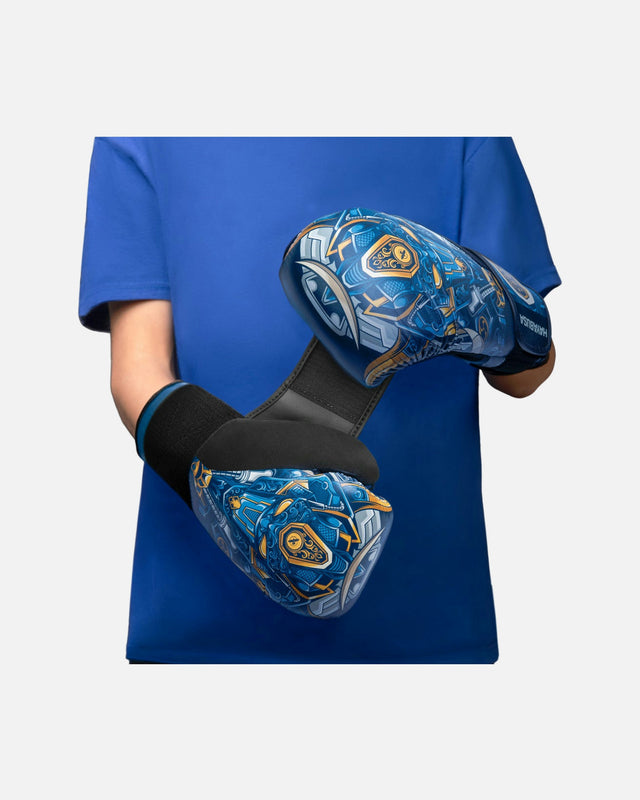 Guantes de boxeo Hayabusa S4 Epic – Niños Azul