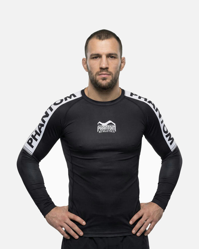 Rashguard Phantom Athletics EVO Apex Maniche Lunghe - Nero