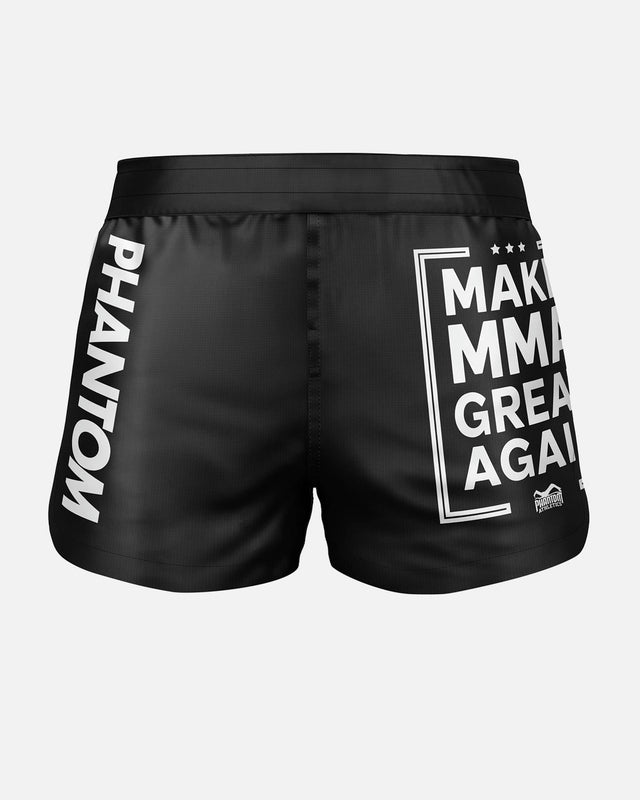 Shorts de MMA Phantom Athletics Fusion-R Make MMA Great Again – Noir