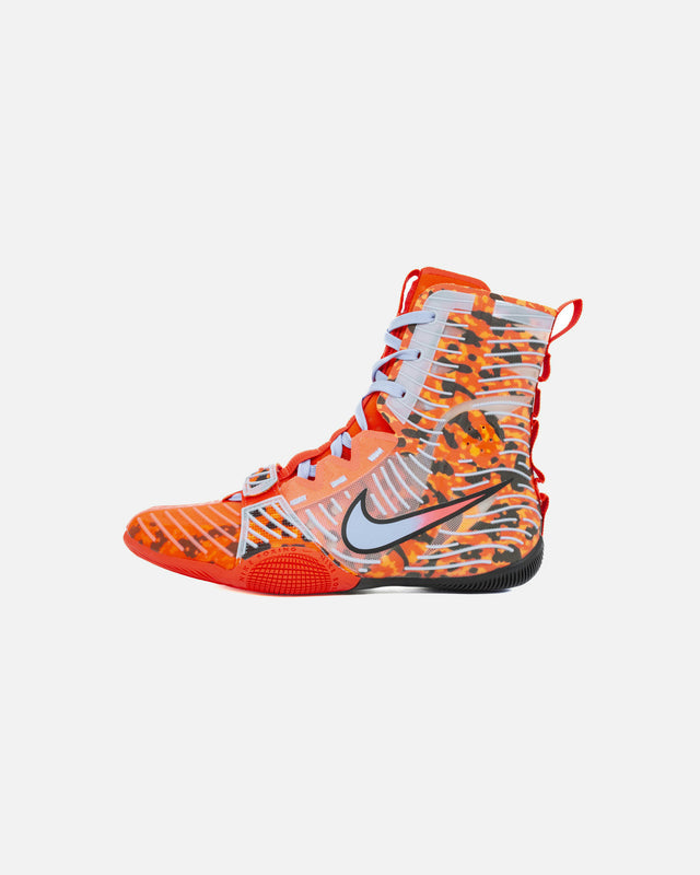 Scarpe da boxe Nike HyperKO 3 – Rosso/Argento