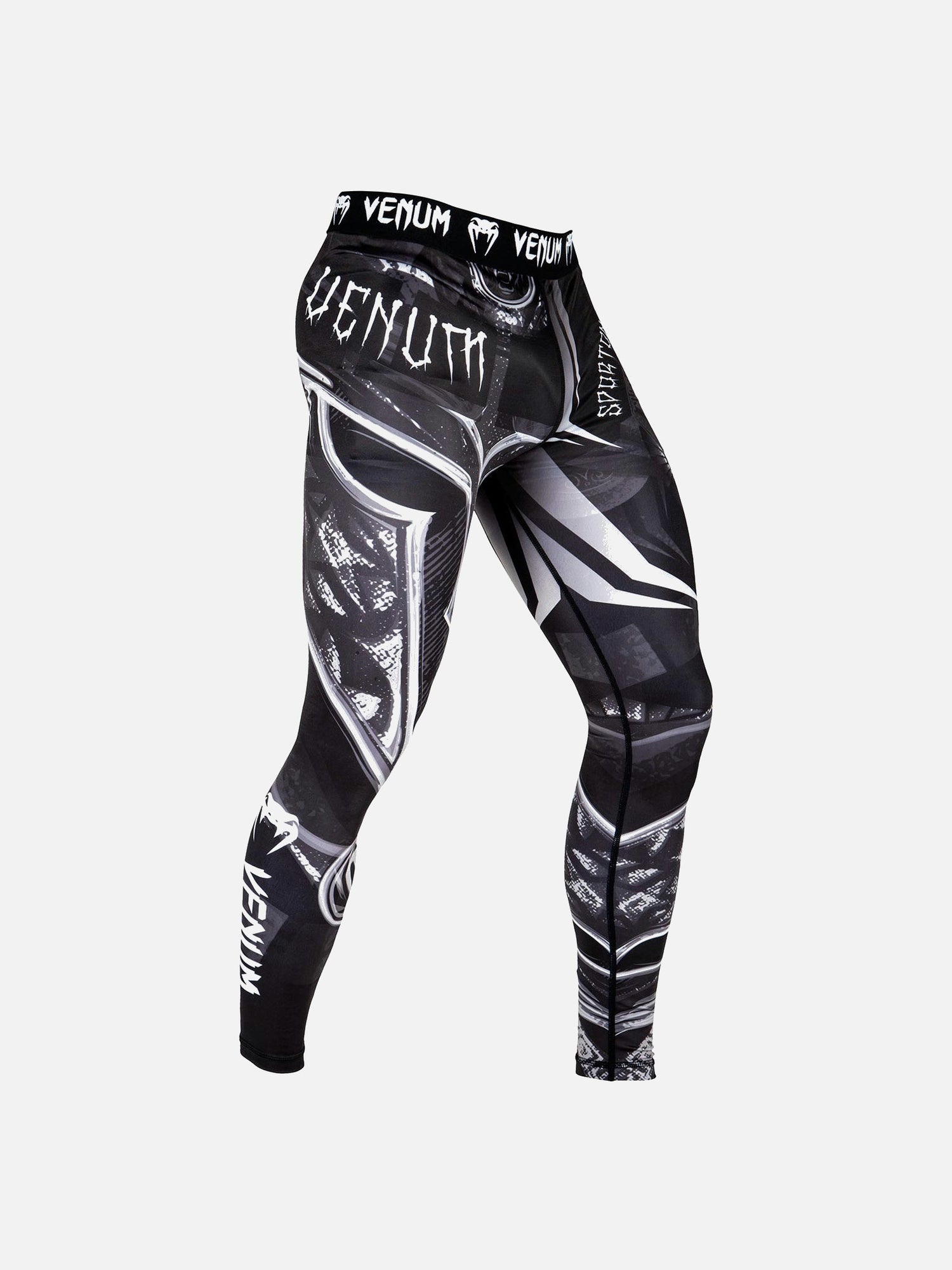 Mallas de compresión Venum Gladiator 3.0 – Negro/Gris
