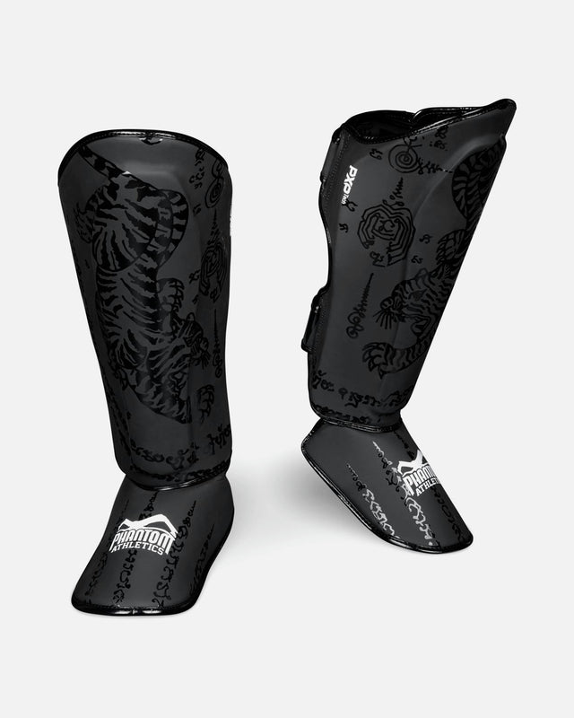 Phantom Athletics Scheenbeschermers Muay Thai - Zwart